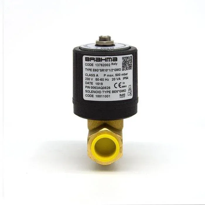 Brahma Solenoid Valve E6G*SR10*1/2*GMO &mdash; Solenoid Valves by Brahma, Type 13762002