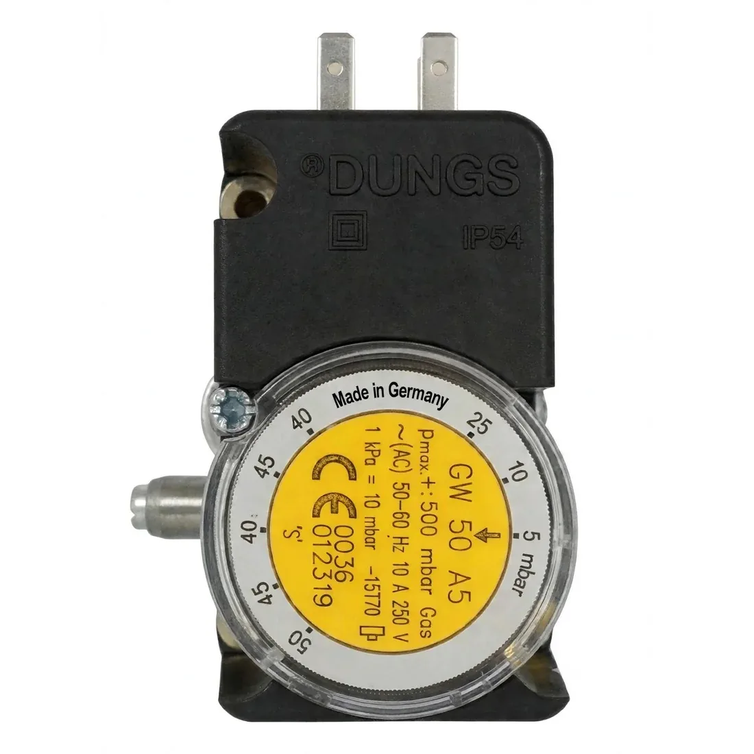 Dungs GW 50 A5 Gas Pressure Switch &mdash; Pressure Switches by Dungs, Type GW 50 A5