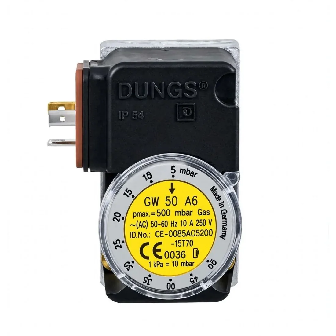 Dungs GW 50 A6 Gas Pressure Switch &mdash; Pressure Switches by Dungs, Type GW 50 A6