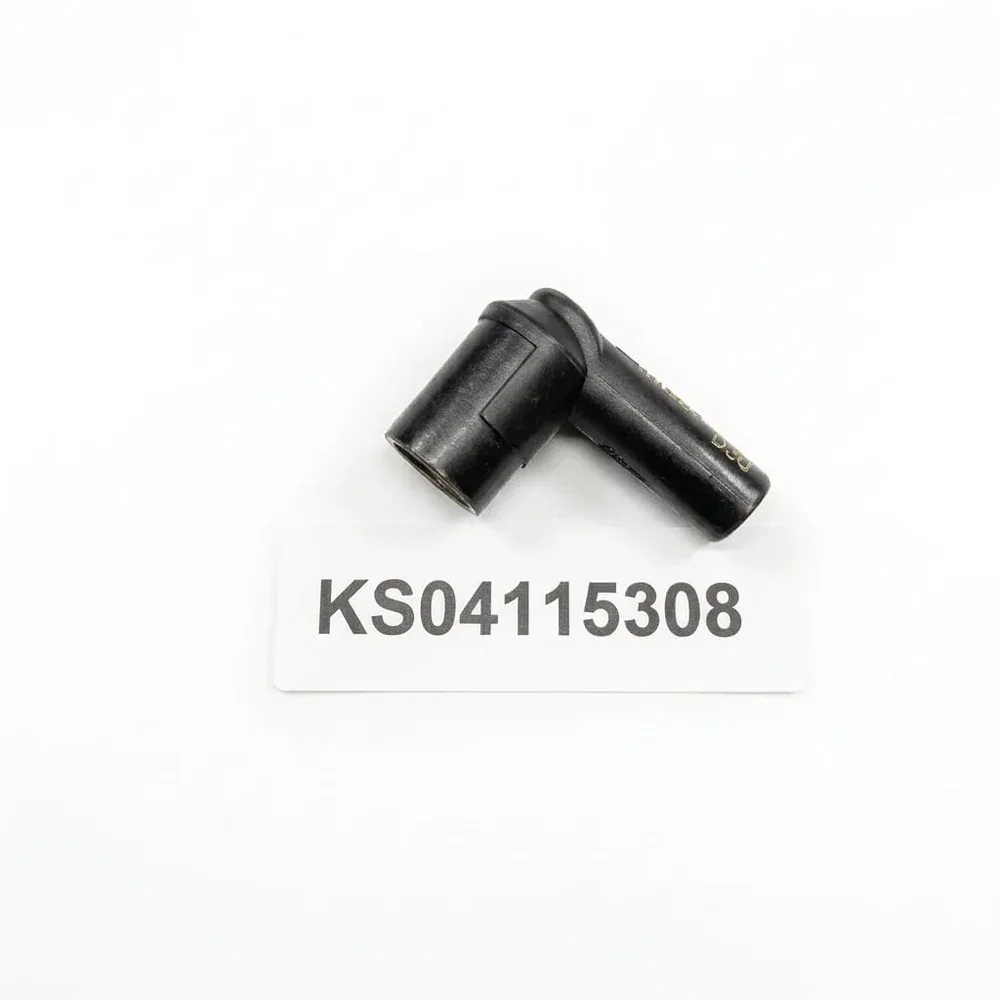 Honeywell Kromschröder Ignition & Sensing Electrode Boot &mdash; Ignition Spares by Honeywell Kromschröder, Right-Angle, Suppressed, PBT, 4mm connection
