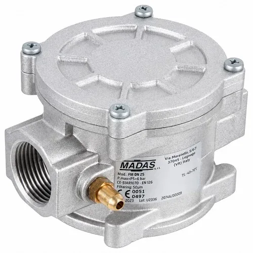 Madas FM DN 25 Gas Filter &mdash; Filters by Madas, Type FM DN 25