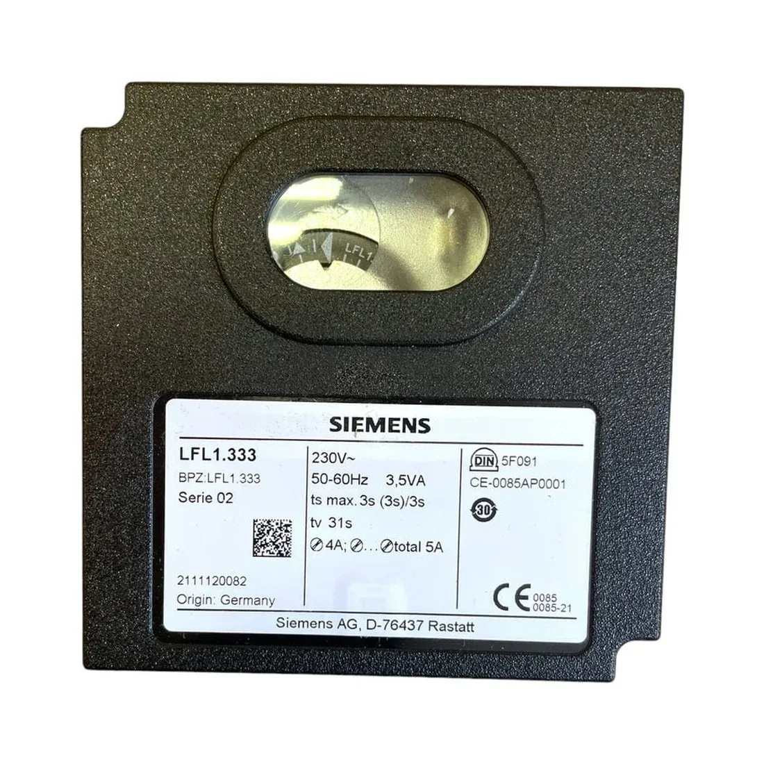 Siemens Burner Control LFL1.333 &mdash; Sequence Controllers, supplied by R.K. Instruments & Controls, manufactured by Siemens, Type LFL1.333