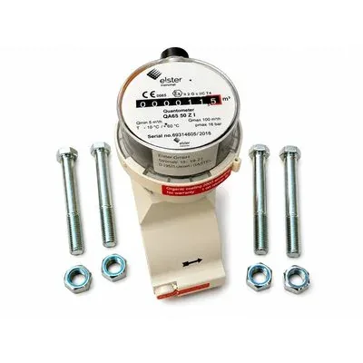 Honeywell Elster Quantometer QA65 50 Z I Turbine Gas Meter