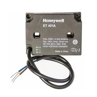 Honeywell Ignition Transformer ET 401A (230V AC)