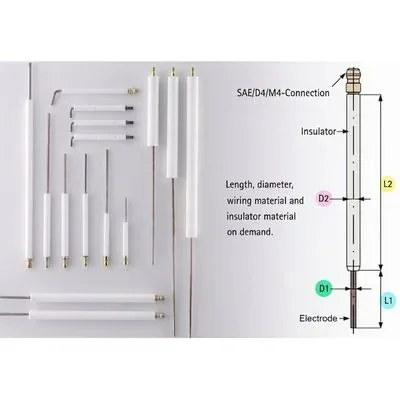 Custom Ignition Electrode — Ignitor, Flame Rod & Sensor Probe